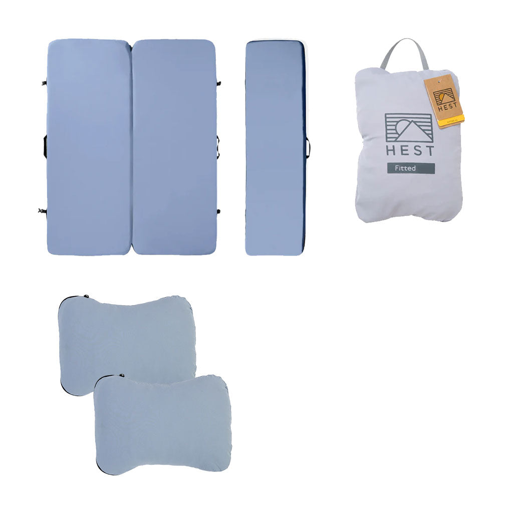 HEST Mattress Bundle for Hawk / Grandby Flatbed Four Wheel Camper