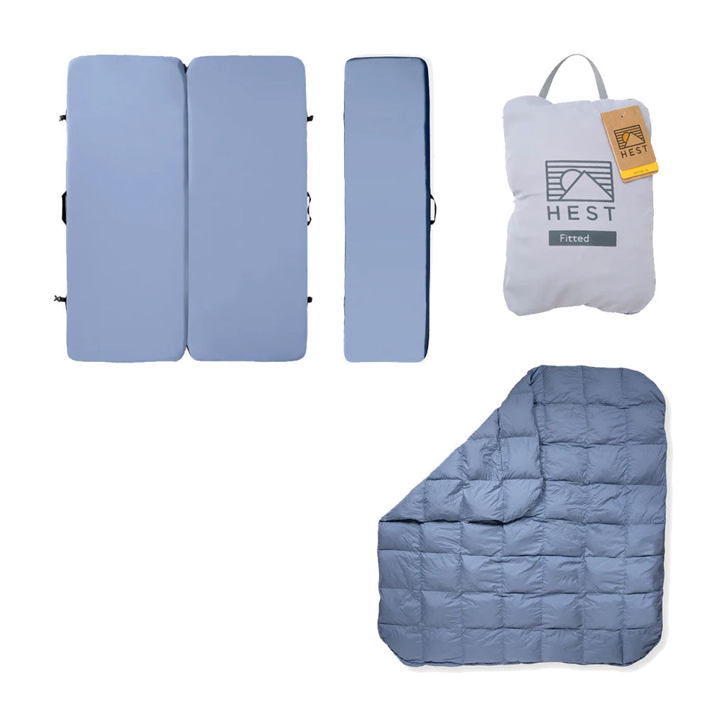 HEST Mattress Bundle for Hawk / Grandby Flatbed Four Wheel Camper