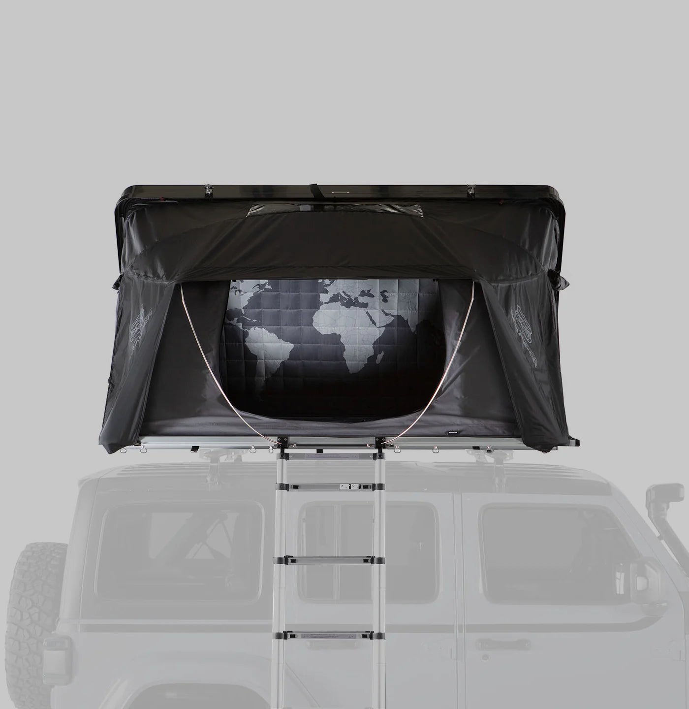 canvas roof top tent iKamper Skycamp 3.0 Rocky Black Shell