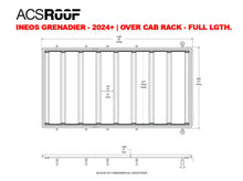 Load image into Gallery viewer, Leitner Designs ACS Full Length Platform Roof Rack for 2023+ Ineos Grenadier
