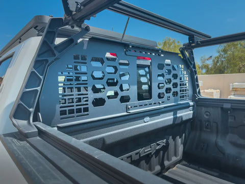 Leitner Designs HeadBANGER Rear Window Guard for ACS Forged Bed Racks