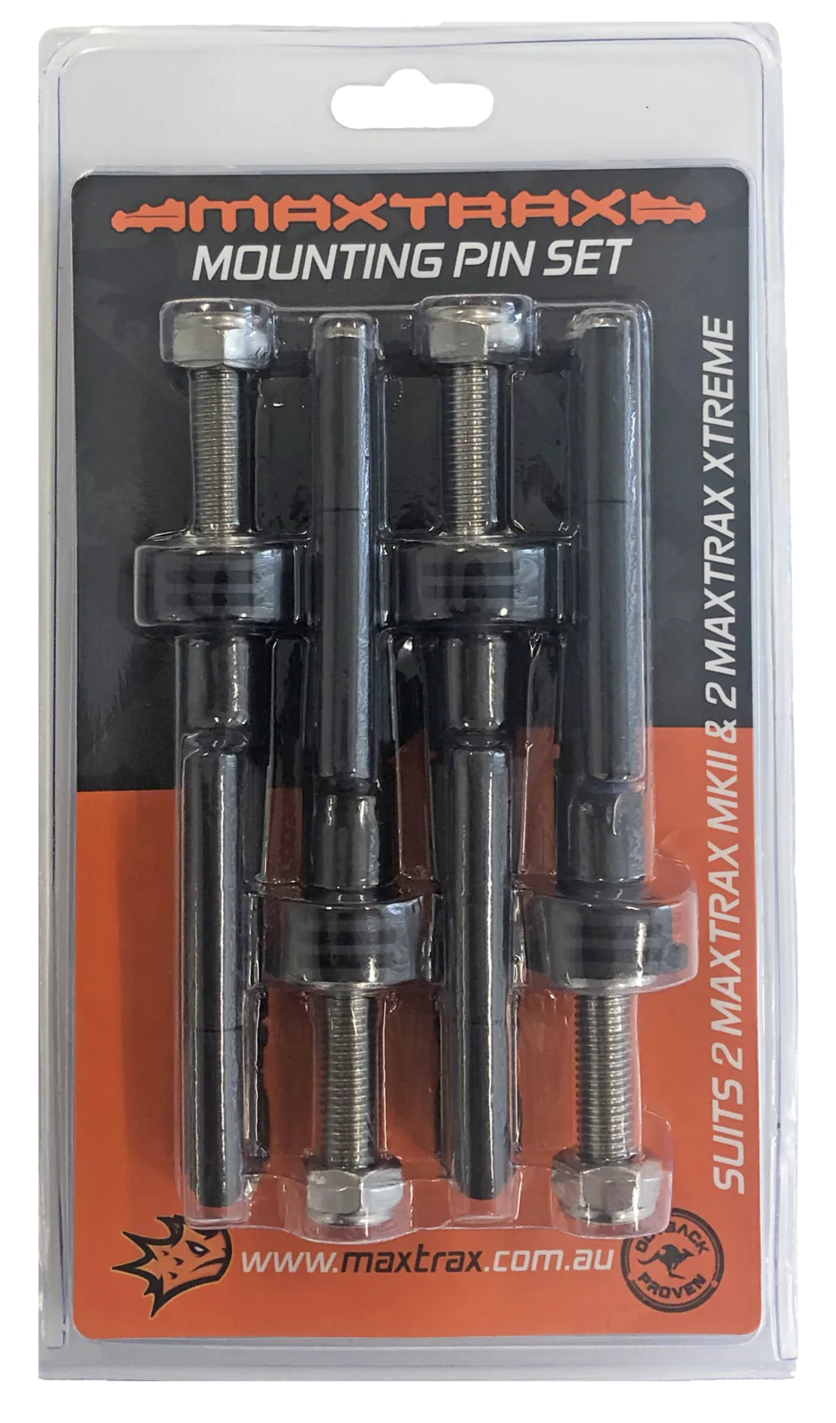 MAXTRAX Mounting Pin Set for MKII / X-Series Traction Boards