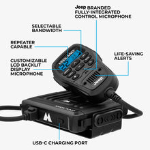 Load image into Gallery viewer, Midland MXT275J 15W MicroMobile GMRS Two-Way Radio | Jeep Branded
