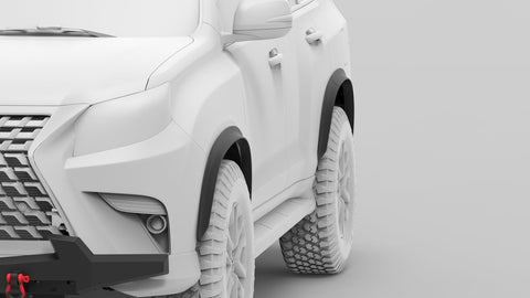 NYTOP Fender Flare Kit for 2010-2023 Lexus GX 460 / Toyota Prado