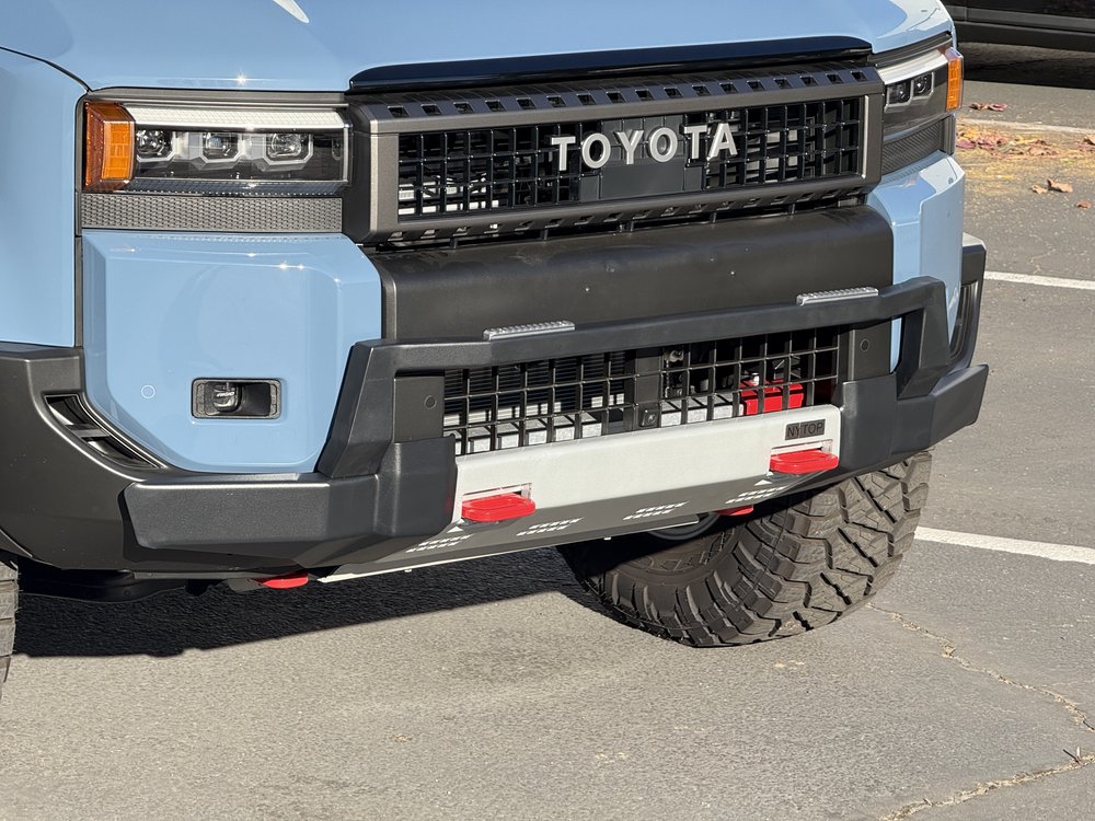 i*e様 LAND CRUISER × NANGA POLYCOTTON BLA NYTOP Front Hybrid Bumper Bull Bar for 2024+ Toyota Land Cruiser