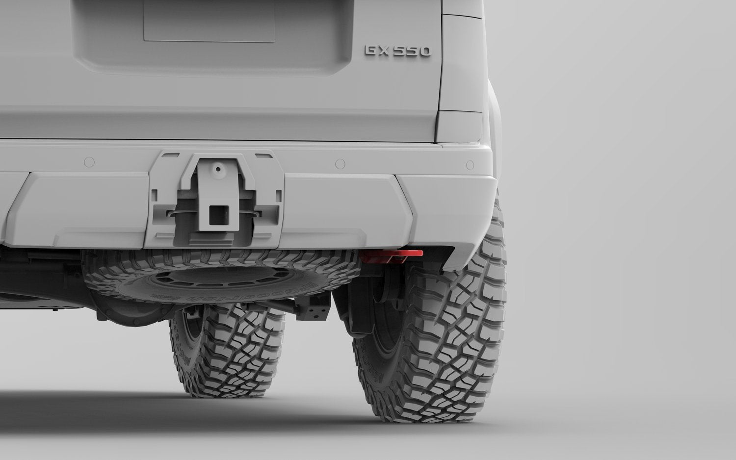 ターニングポイント RT RAW NYTOP Rear Lower Recovery Point for 2024+ Lexus GX 550 / Toyota