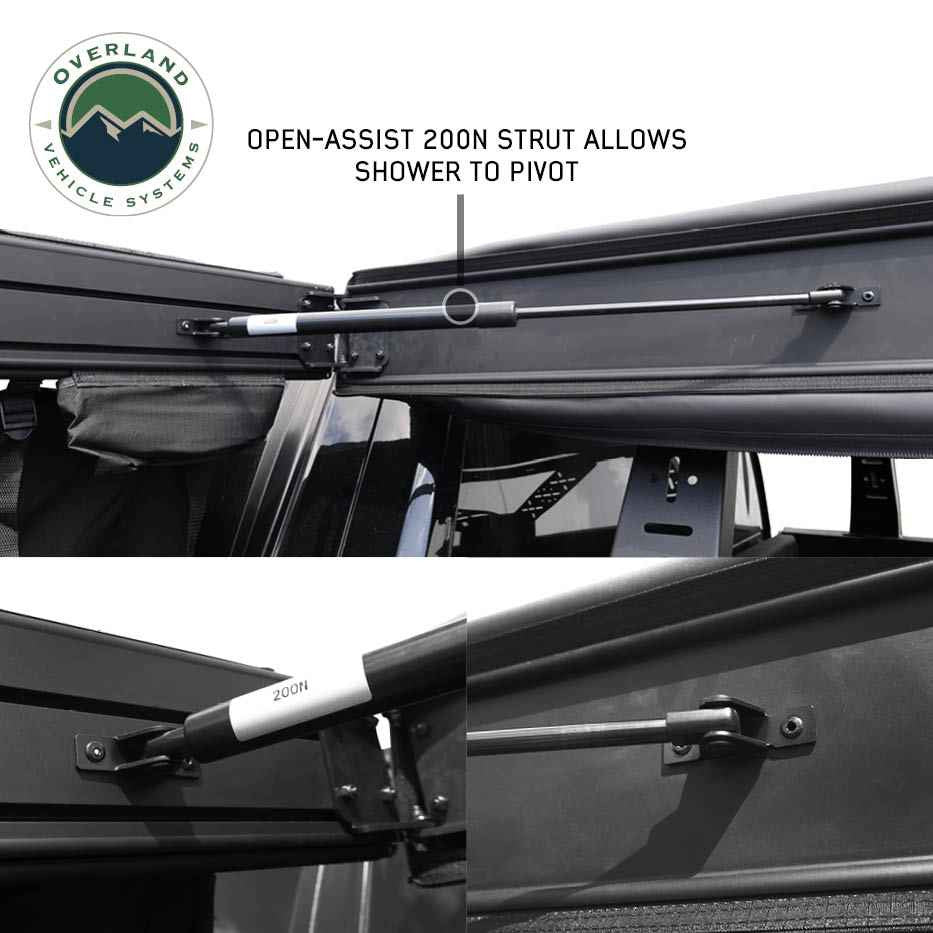 OVS XD Nomadic 90 Degree Pivot Shower Awning System – Main Line