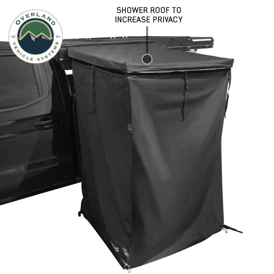 OVS XD Nomadic 90 Degree Pivot Shower Awning System – Main Line