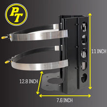 Load image into Gallery viewer, Power Tank Wrangell Marine Bracket for 20LB Steel Propane Tanks
