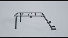 Load and play video in Gallery viewer, MOHAB Fortis Cab Rack for 2022+ Jeep Gladiator JT

