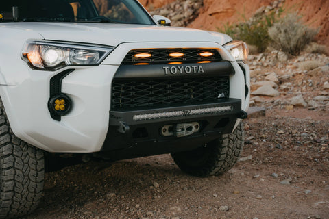 Rago Fabrication Center Mount Winch Front Bumper for 2010-2024 Toyota 4Runner