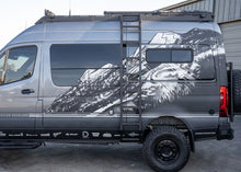 Load image into Gallery viewer, ROAMBUILT Flatpack Side Ladder for 2007+ Mercedes Sprinter
