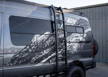 Load image into Gallery viewer, ROAMBUILT Flatpack Side Ladder for 2007+ Mercedes Sprinter
