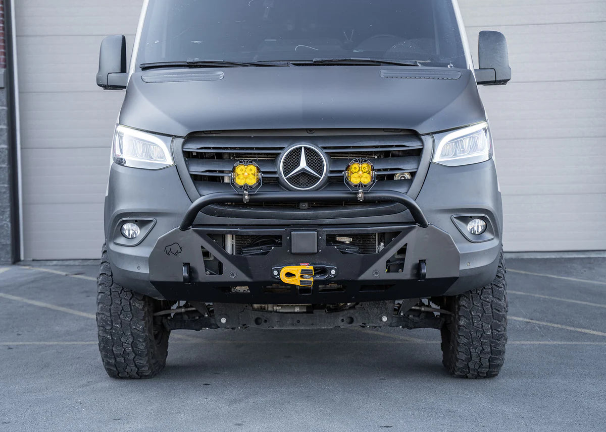 ROAMBUILT Low-Pro Front Bumper for 2019-2024 Mercedes Sprinter Van