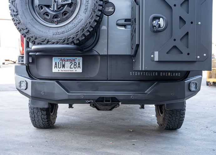Sprinter Rear Slide Mercedes Sprinter Van Overland Bumpers & Sliders – Main Line Overland