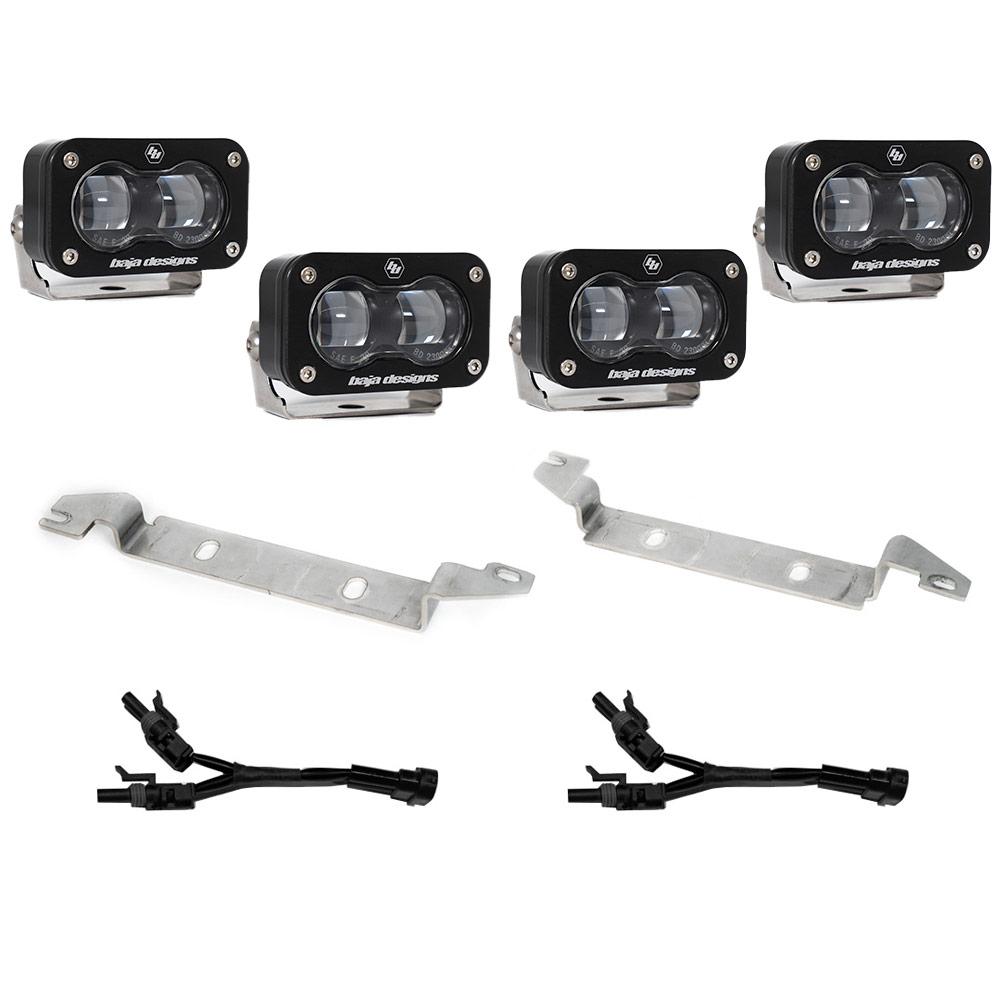 Baja Designs S2 SAE OEM Fog Light LED Replacement Kit 2024+ Toyota Tacoma