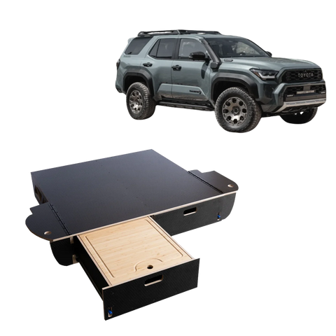 Solid Wood Worx Drawer System for 2025+ Toyota 4Runner (Non-Hybrid)