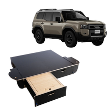 Load image into Gallery viewer, Solid Wood Worx Drawer System for 2024+ Toyota Land Cruiser 250
