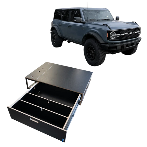 Solid Wood Worx Single Drawer System for 2021+ Ford Bronco 4-Door