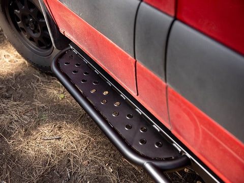 Flatline Van Co Side Steps for 2007+ Mercedes Sprinter Van / 2021+ Winnebago Revel