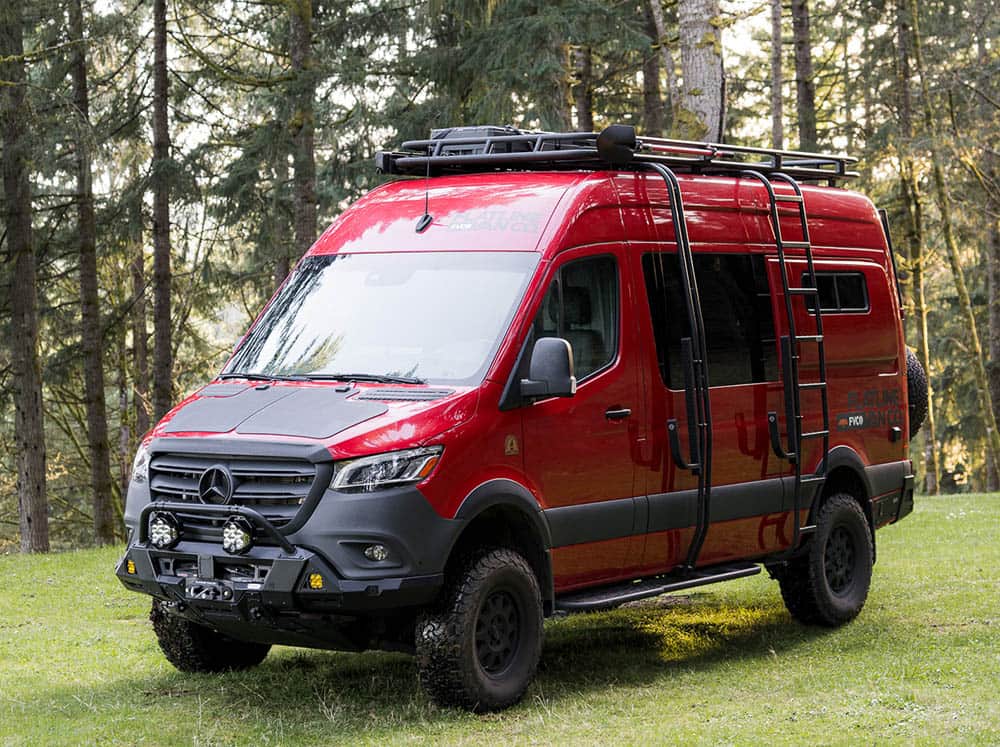 Flatline Van Co Front Bumper Bull Bar for 2019+ Mercedes Sprinter Van ...