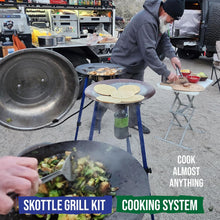 Load image into Gallery viewer, TemboTusk Skottle Grill Kit with Adjustable Legs
