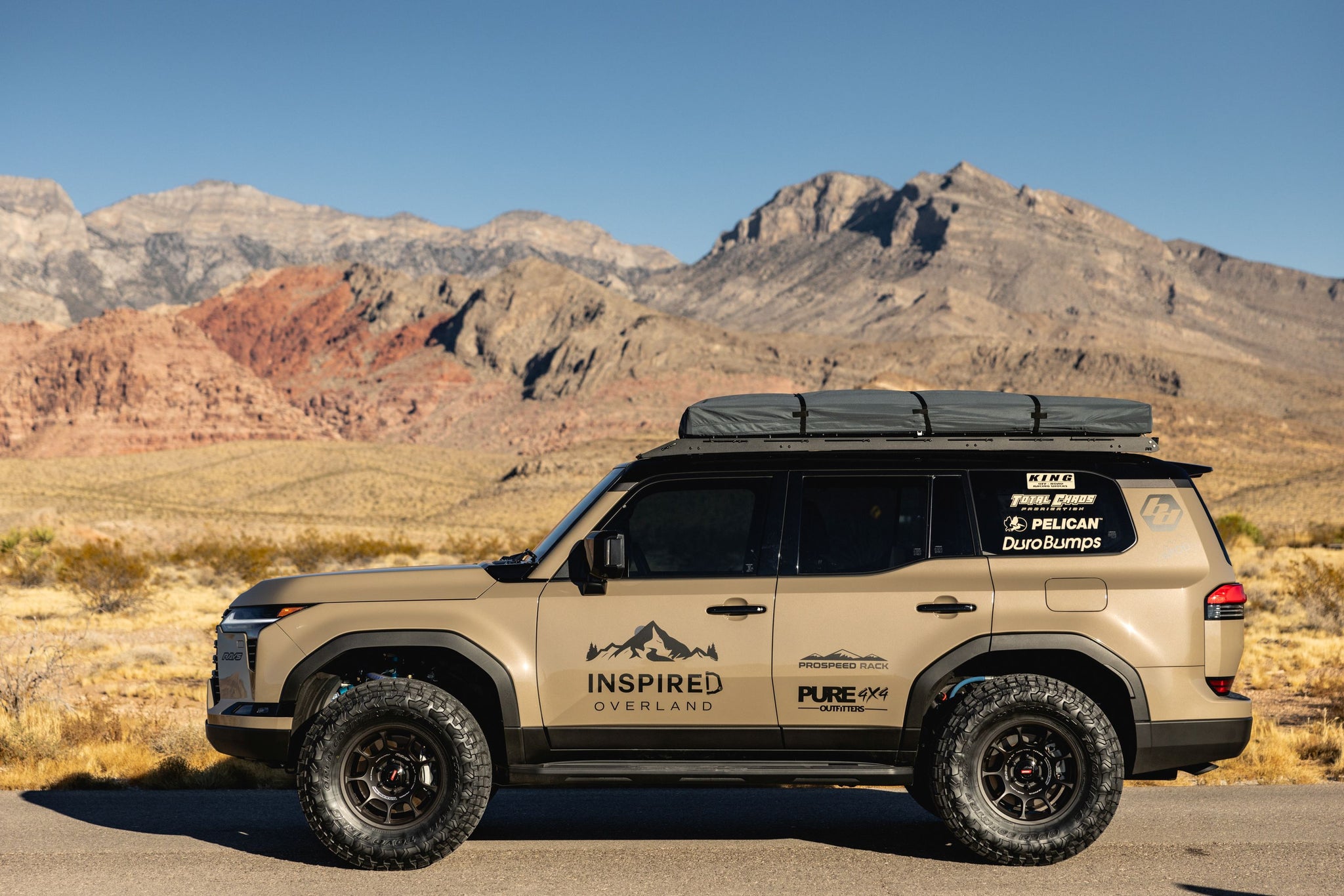 Total Chaos Fabrication Upper Control Arms for 2024+ Toyota Land