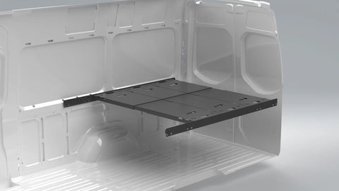 Van Wife Components Standard 3 Panel Platform Bed System for Mercedes Sprinter Van / Ford Transit Van / RAM ProMaster Van