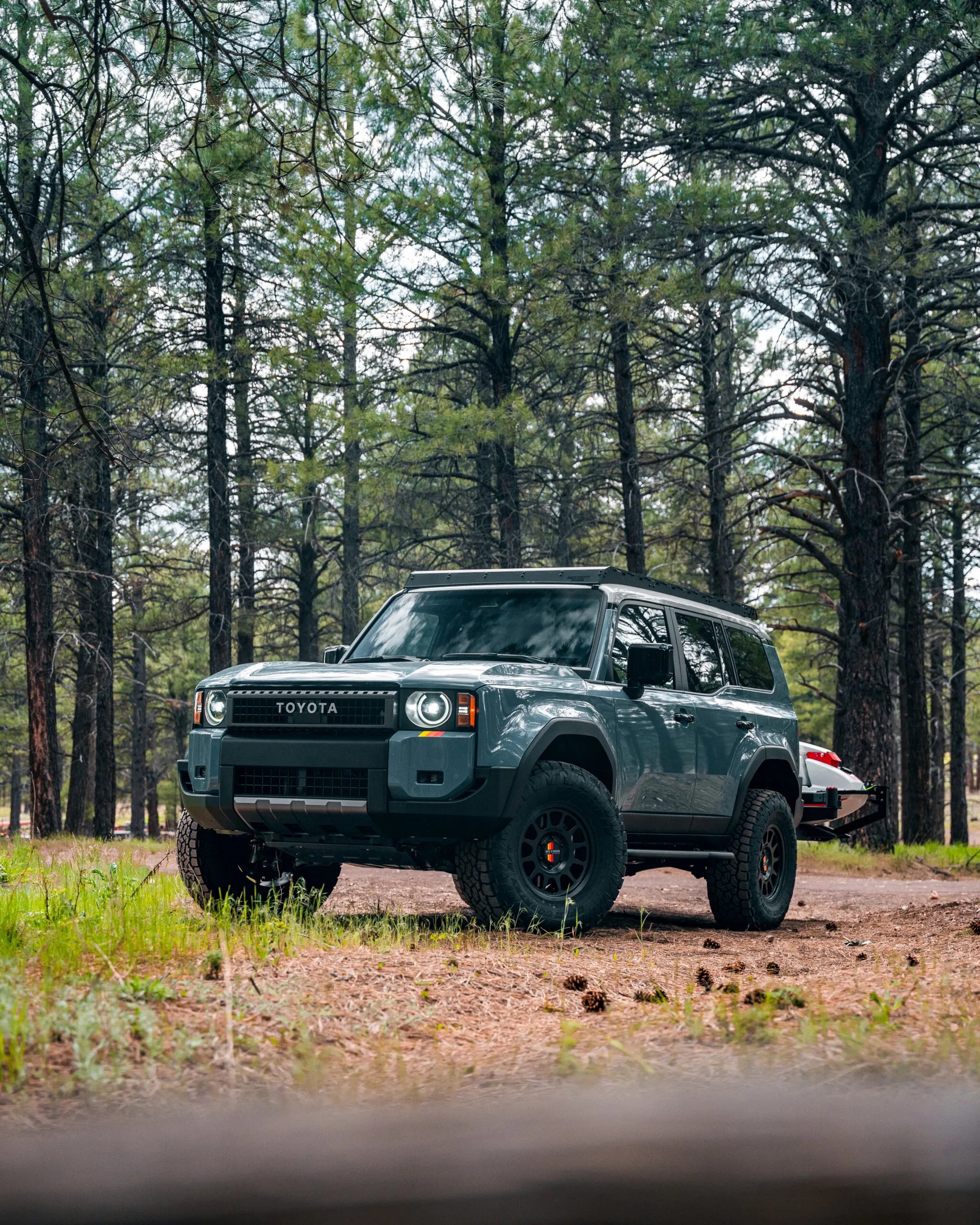 Westcott Designs Rock Sliders for 2024+ Toyota Land Cruiser 250