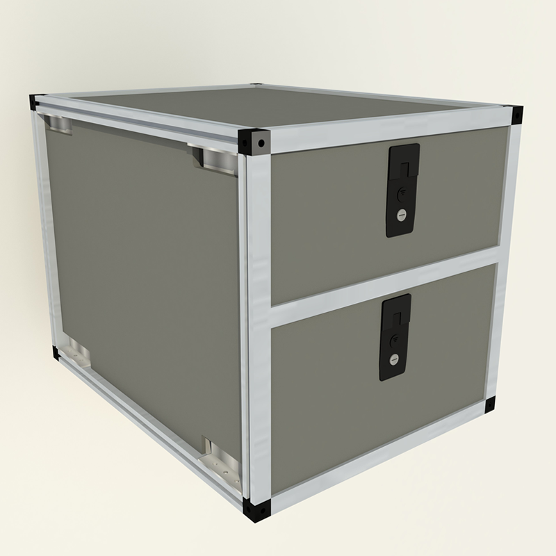 Goose Gear- Double Drawer Module (19 3/16