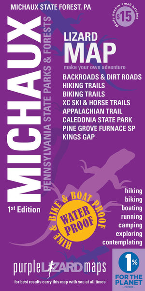 PURPLE LIZARD MAPS Michaux State Forest, Pennsylvania – Main Line