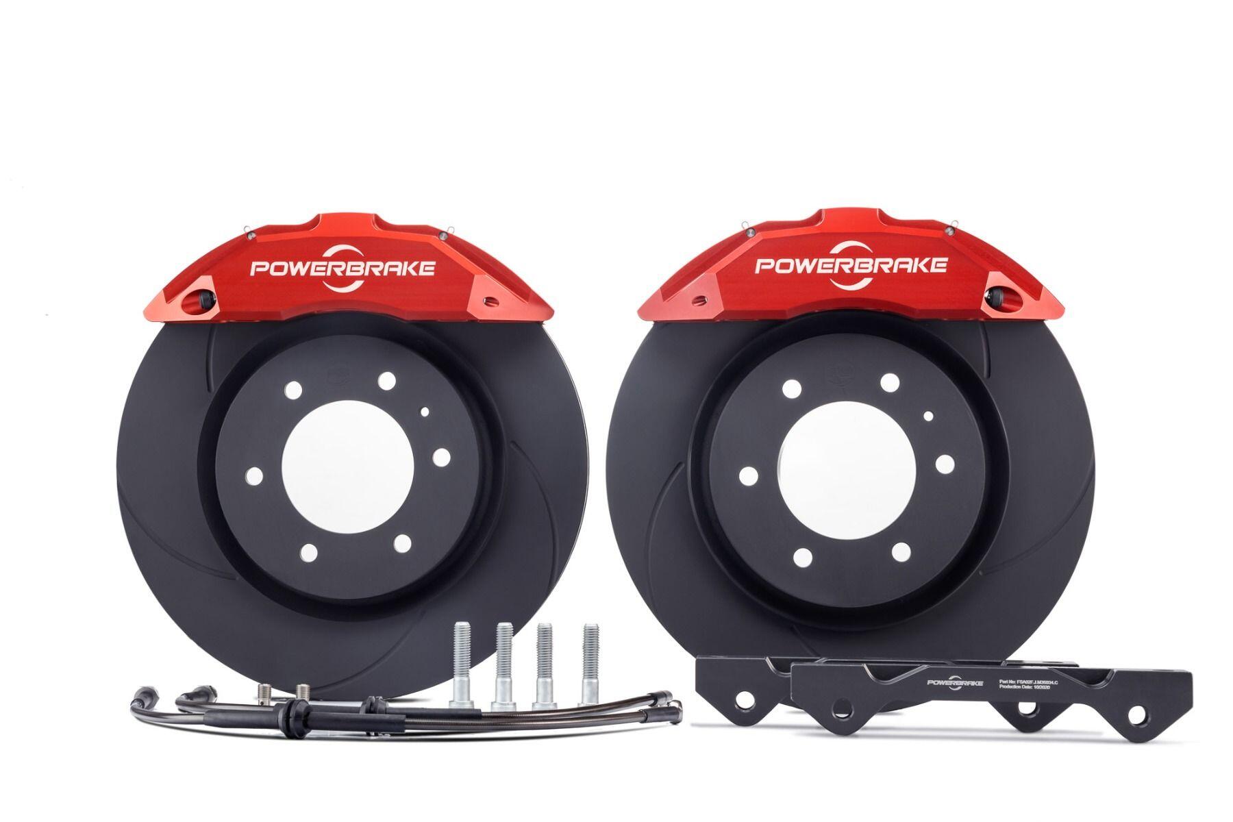 Powerbrake- X1 Big Brake Kit Stage 1 for 2019+ Ford Ranger – Main